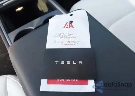 2024 Tesla Model Y Long Range Dual Motor All-Wheel Drive/Rwd from USA, damaged, VIN 7SAYGDED5RF095433